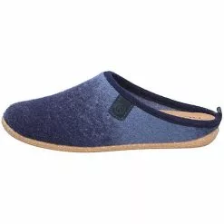 Rohde Damen Hausschuhe/Clogs Geschlossene Hausschuhe - Blau -Schuhladen 21548899 02