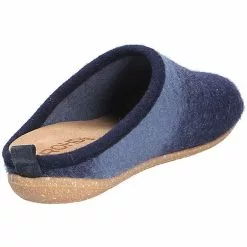 Rohde Damen Hausschuhe/Clogs Geschlossene Hausschuhe - Blau -Schuhladen 21548899 04