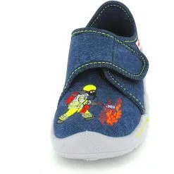 Superfit Hausschuhe BENNY Für Jungen - Blau -Schuhladen 21667825 03