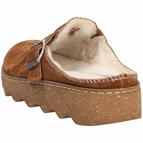 Rohde Damen Hausschuhe/Clogs Geschlossene Hausschuhe - Braun 5 Rohde Damen Hausschuhe/Clogs Geschlossene Hausschuhe - Braun – Bild 3