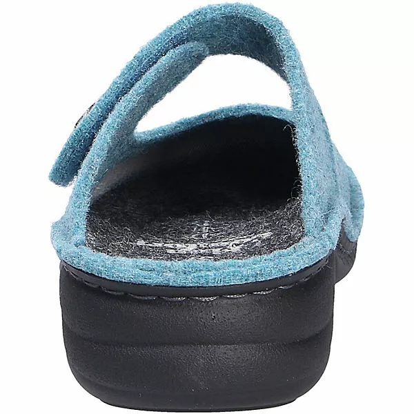 Finn Comfort Damen Hausschuhe/Clogs Geschlossene Hausschuhe - Blau 9 Finn Comfort Damen Hausschuhe/Clogs Geschlossene Hausschuhe - Blau – Bild 7