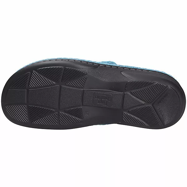 Finn Comfort Damen Hausschuhe/Clogs Geschlossene Hausschuhe - Blau 11 Finn Comfort Damen Hausschuhe/Clogs Geschlossene Hausschuhe - Blau – Bild 9