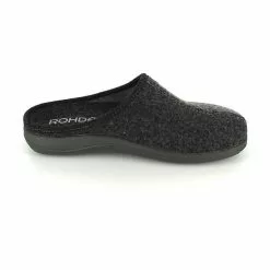 Rohde Pantolette BARI Hausschuhe - Grau -Schuhladen 22295942 04