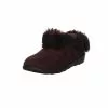 Westland Damen Hausschuhe Slipper Avignon 102 Hausschuh Gemütlich Puschen Veloursleder Uni Hausschuhe - Aubergine -Schuhladen 22337883 01