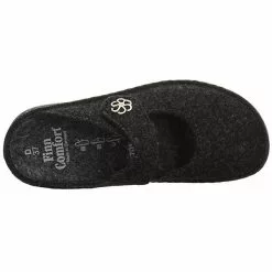 Finn Comfort Hausschuhe Wohnungsschuhe Brig Hausschuh Gemütlich Puschen Schmuckelemente Textil Uni Hausschuhe - Anthrazit 14 Finn Comfort Hausschuhe Wohnungsschuhe Brig Hausschuh Gemütlich Puschen Schmuckelemente Textil Uni Hausschuhe - Anthrazit -Schuhladen 22345266 05
