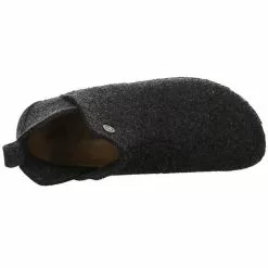 Birkenstock Damen Hausschuhe Slipper Andermatt Hüttenschuh Gemütlich Puschen Textil Uni Hausschuhe - Anthrazit -Schuhladen 22429209 05