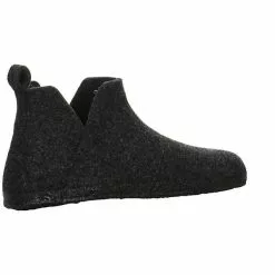 Birkenstock Damen Hausschuhe Slipper Andermatt Hüttenschuh Gemütlich Puschen Textil Uni Hausschuhe - Anthrazit -Schuhladen 22429209 07