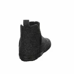 Birkenstock Damen Hausschuhe Slipper Andermatt Hüttenschuh Gemütlich Puschen Textil Uni Hausschuhe - Anthrazit -Schuhladen 22429209 08