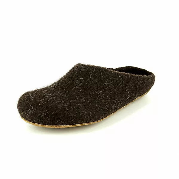 Magicfelt Filzpantoffel AR 713 Filzpantoffeln - Schwarz/braun 3 Magicfelt Filzpantoffel AR 713 Filzpantoffeln - Schwarz/braun
