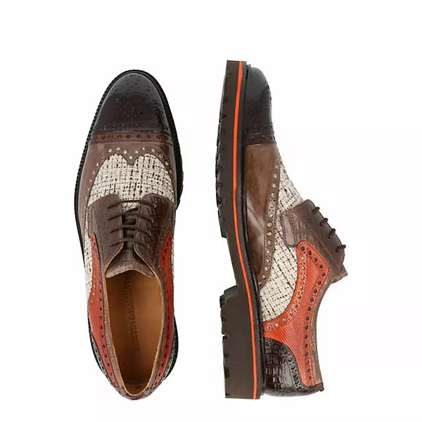 Melvin & Hamilton Schnürschuh Henry - Cognac 4 Melvin & Hamilton Schnürschuh Henry - Cognac – Bild 2