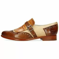 Melvin & Hamilton Selina 2 Monk Schuhe Business-Schnallenschuhe - Braun -Schuhladen 22887884 03