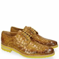Melvin & Hamilton Brad 7 Derby Schuhe Business-Schnürschuhe - Gelb