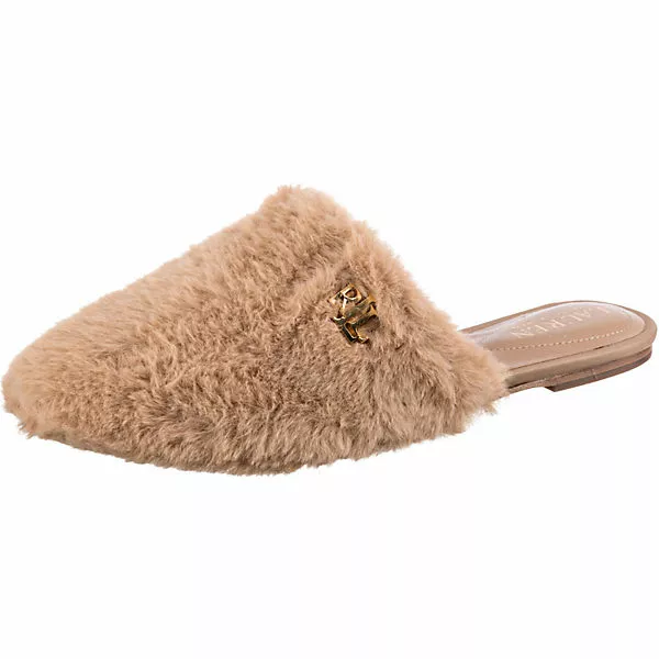 Lauren Ralph Lauren Sofiah Pantoffeln - Camel 3 Lauren Ralph Lauren Sofiah Pantoffeln - Camel