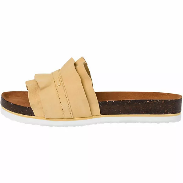 S.Oliver Pantolette Hausschuhe - Gelb 4 S.Oliver Pantolette Hausschuhe - Gelb – Bild 2