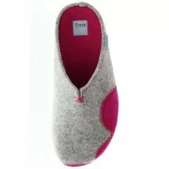 Tofee Damen Hausschuhe Pantoffeln Pantoletten Naturwollfilz (Wolke) Grau/pink/fuchsia - Grau 15 Tofee Damen Hausschuhe Pantoffeln Pantoletten Naturwollfilz (Wolke) Grau/pink/fuchsia - Grau -Schuhladen 23336886 07