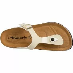 Tamaris Pantolette Hausschuhe - Beige -Schuhladen 24074833 04