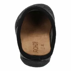 Rohde TIVOLI-D 6862-90 Hausschuhe - Schwarz -Schuhladen 24161584 05