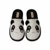 Adelheid Panda Filzpantoffeln - Weiß