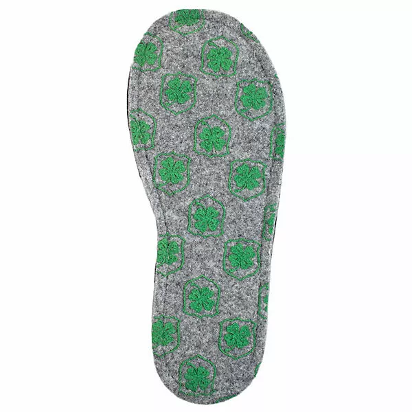 Adelheid Prachtkerl Filzpantoffel - Grau 7 Adelheid Prachtkerl Filzpantoffel - Grau – Bild 5