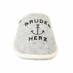 Adelheid Bruderherz Filzpantoffeln - Grau -Schuhladen 24513433 04
