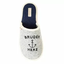 Adelheid Bruderherz Filzpantoffeln - Grau -Schuhladen 24513433 06