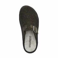 Westland Roubaix 04 | Hausschuh Für Damen | Grün Roubaix 04, Oliv-kombi Pantoffeln - Oliv -Schuhladen 24533621 06