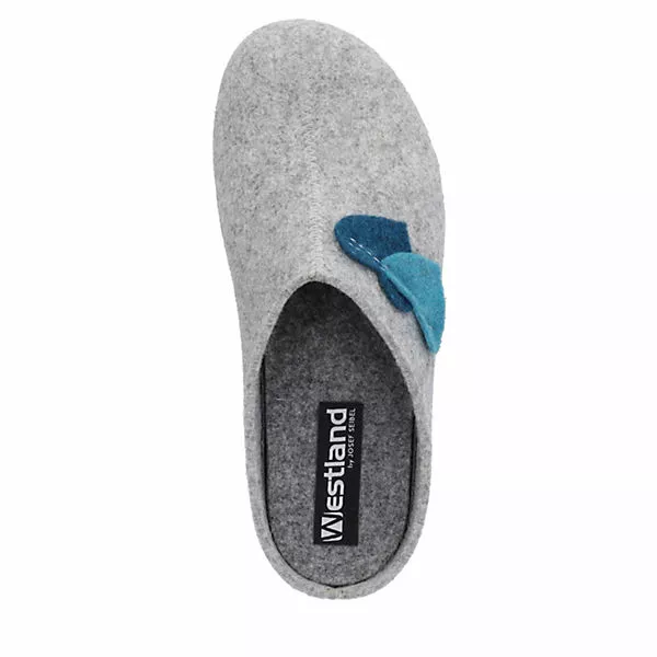 Westland Cholet 02 | Hausschuh Für Damen | Grau Cholet 02, Grau-multi Pantoffeln - Grau-kombi 15 Westland Cholet 02 | Hausschuh Für Damen | Grau Cholet 02, Grau-multi Pantoffeln - Grau-kombi – Bild 13