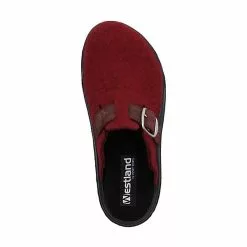 Westland Roubaix 04 | Hausschuh Für Damen | Rot Roubaix 04, Bordo-kombi Pantoffeln - Bordeaux -Schuhladen 24533804 06
