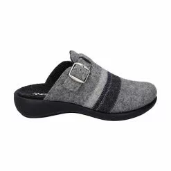 Westland Korsika 347 | Hausschuh Für Damen | Grau Korsika 347, Grau-multi Pantoffeln - Grau-kombi -Schuhladen 24534109 02