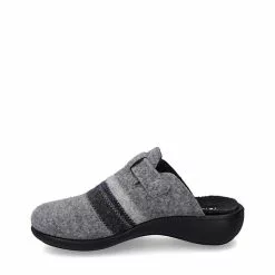 Westland Korsika 347 | Hausschuh Für Damen | Grau Korsika 347, Grau-multi Pantoffeln - Grau-kombi -Schuhladen 24534109 09