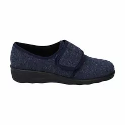 Westland Nice 80 | Hausschuh Für Damen | Blau Nice 80, Jeans Pantoffeln - Blau -Schuhladen 24534210 02