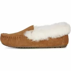 EMU Australia Tomaree Lammfell-Hausschuhe - Braun -Schuhladen 24690302 03