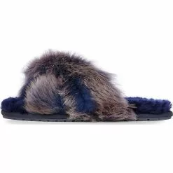 EMU Australia Mayberry Lava Lammfell-Hausschuhe - Dunkelblau -Schuhladen 24690304 03