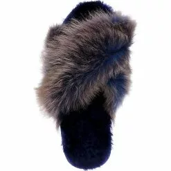 EMU Australia Mayberry Lava Lammfell-Hausschuhe - Dunkelblau -Schuhladen 24690304 06