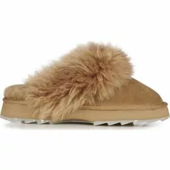 EMU Australia Jolie Sharky Curly Lammfell-Hausschuhe - Braun -Schuhladen 24690305 04