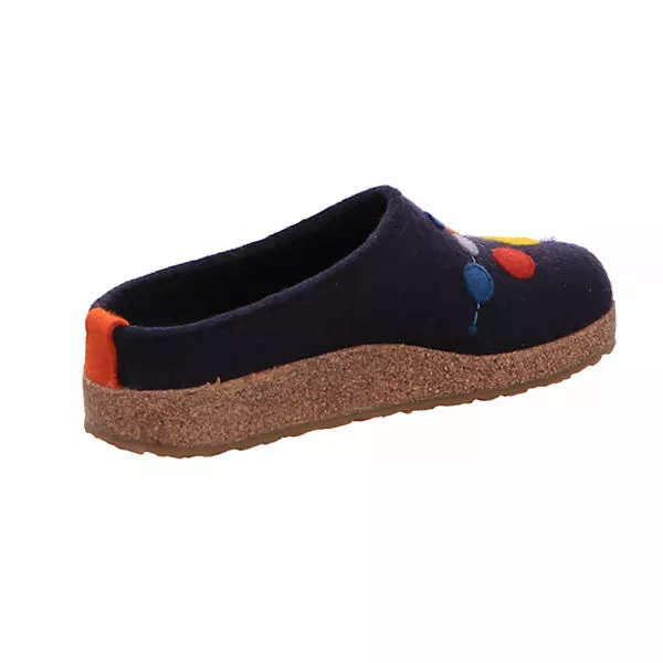 Haflinger Hausschuhe - Blau 7 Haflinger Hausschuhe - Blau – Bild 5