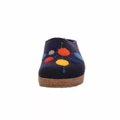 Haflinger Hausschuhe - Blau 15 Haflinger Hausschuhe - Blau -Schuhladen 24898459 07