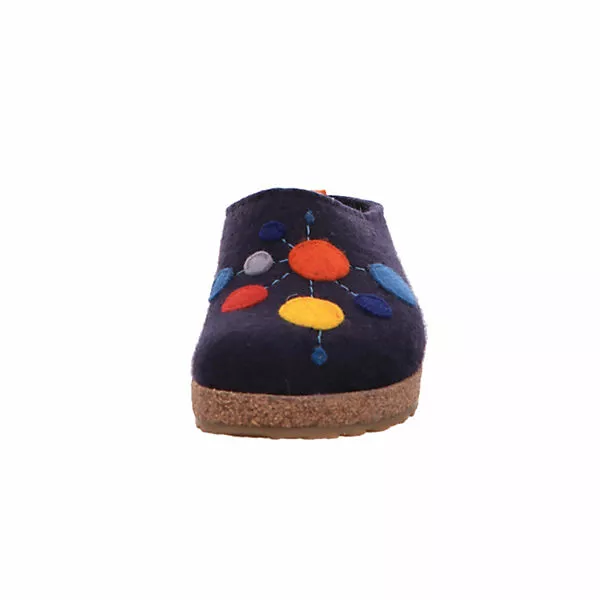 Haflinger Hausschuhe - Blau 9 Haflinger Hausschuhe - Blau – Bild 7