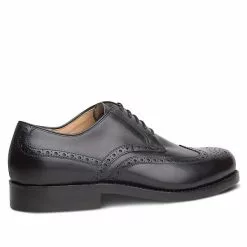 László BUDAPEST Johannes Rahmengenähter Full-Brogue Derby Handgefertigt In Eigener Manufaktur - Schwarz -Schuhladen 25683488 04
