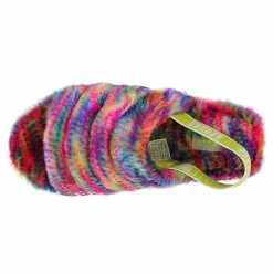 Ugg Hausschuhe Fluff Yeah Pixelate 1125007-WHT Hausschuhe - Mehrfarbig -Schuhladen 25755523 03