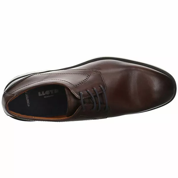 Lloyd Herren Businessschuhe Kalmar Schnürschuh Schnürhalbschuhe Büro Elegant Glattleder Uni Business-Schnürschuhe - Braun 8 Lloyd Herren Businessschuhe Kalmar Schnürschuh Schnürhalbschuhe Büro Elegant Glattleder Uni Business-Schnürschuhe - Braun – Bild 6