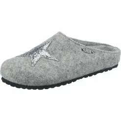 Jane Klain Pantoffeln - Hellgrau