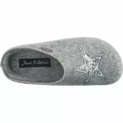 Jane Klain Pantoffeln - Hellgrau -Schuhladen 25976411 06