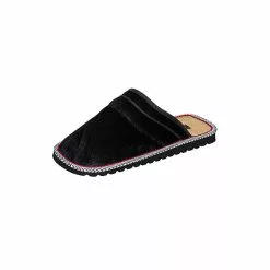 CINNEA® SAMT Zimt-Hausschuhe Hausschuhe - Schwarz -Schuhladen 25978497 05