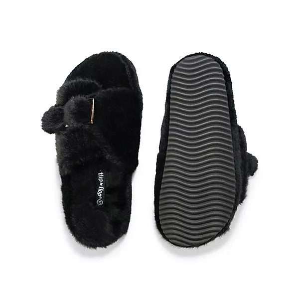 Flip*flop Hausschuh Fur*buckle Hausschuhe 5 Flip*flop Hausschuh Fur*buckle Hausschuhe – Bild 3