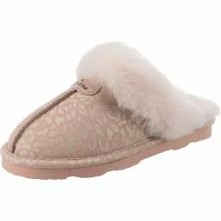 Bearpaw Loki Exotic Lammfell-Hausschuhe - Rosa
