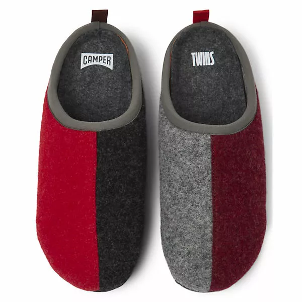 Camper Wabi Twins Hausschuhe - Rot 5 Camper Wabi Twins Hausschuhe - Rot – Bild 3
