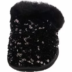 Ugg W Scuffette Ii Chunky Sequin Lammfell-Hausschuhe - Schwarz -Schuhladen 26293300 04