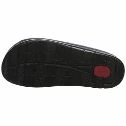 Rohde Damen Hausschuhe Slipper Hausschuh Gemütlich Puschen Textil Uni Hausschuhe - Dunkelblau -Schuhladen 27003993 09