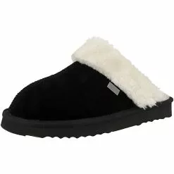 S.Oliver 5-27100-29 Hausschuhe Damen Hausschuhe - Schwarz -Schuhladen 27204669 04